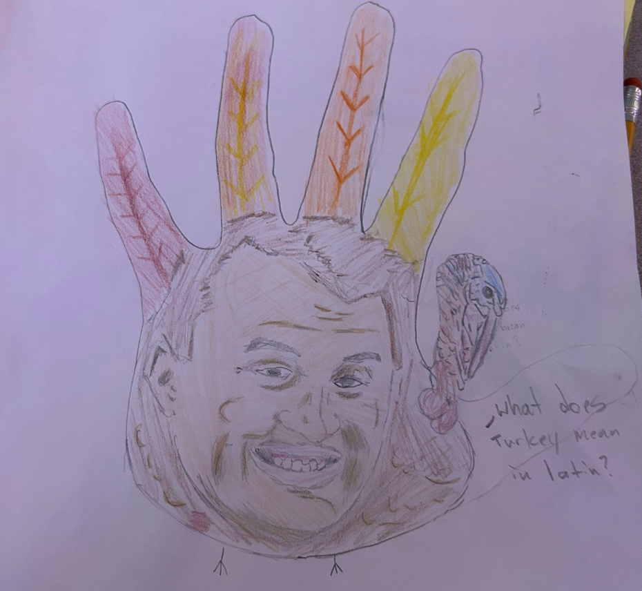Turkey Hand Drawing Kirkified